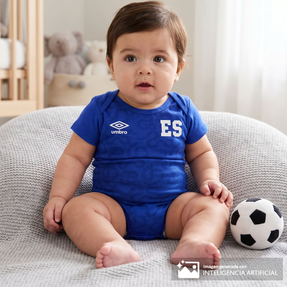 Mameluco Deportivo Selecta 2026 para bebé niño MAMELUCO DE BEBE EL SALVADOR:12-36M